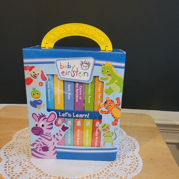 Baby Einstein | Toys | Book Block Baby Einstein 2 Mini Board Books Set ...